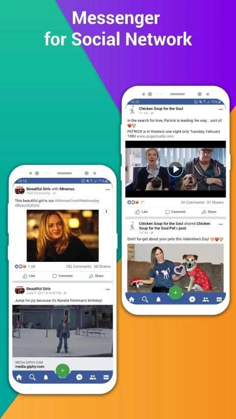 Messenger for Social - Video Call & Text Message screenshot 4