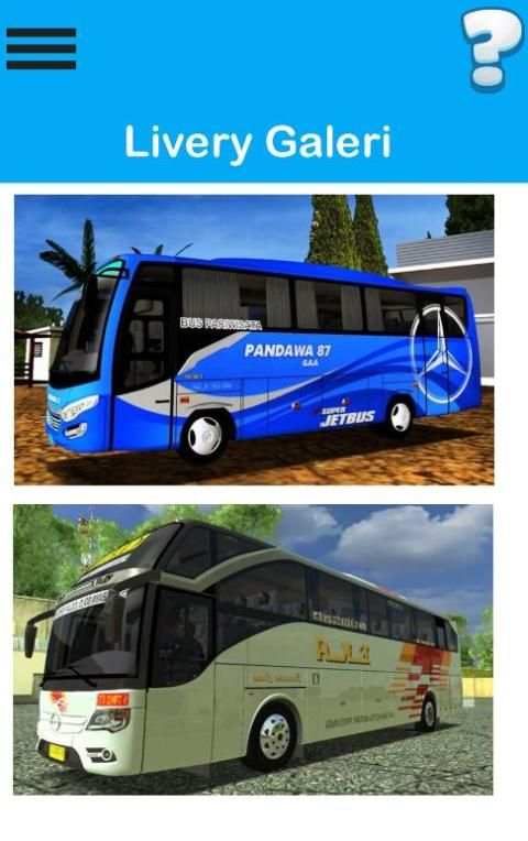 Livery Bussid PO Haryanto HD screenshot 3