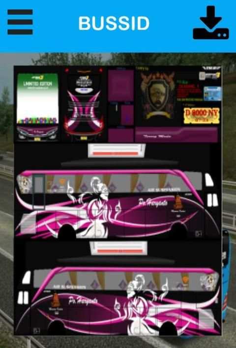 Livery Bussid PO Haryanto HD screenshot 4