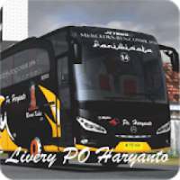 Livery Bussid PO Haryanto HD