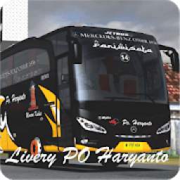 Livery Bussid PO Haryanto HD 3.0