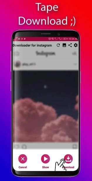 Downloader for Instagram : Videos & Images screenshot 3