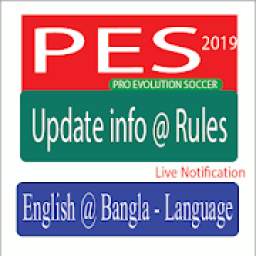 Pes 2019 updates info 3.2