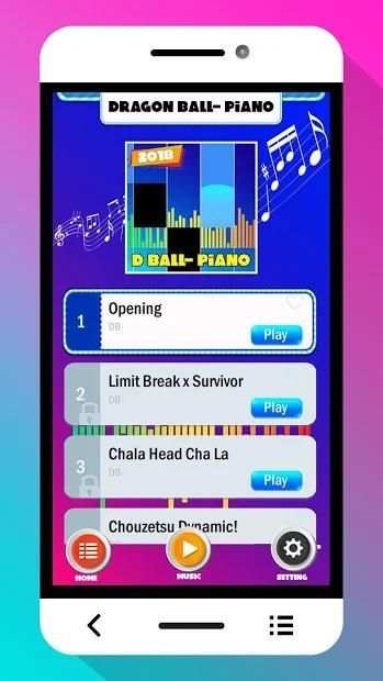 Dragon Ball- Piano game magic स्क्रीनशॉट 6