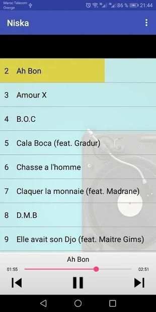 Niska Chansons 3 تصوير الشاشة