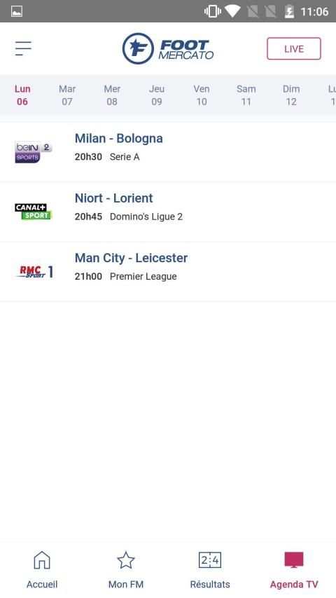 Foot Mercato : transferts, résultats, news, live screenshot 2