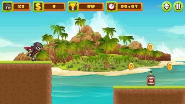 Super Ninja Run screenshot 2