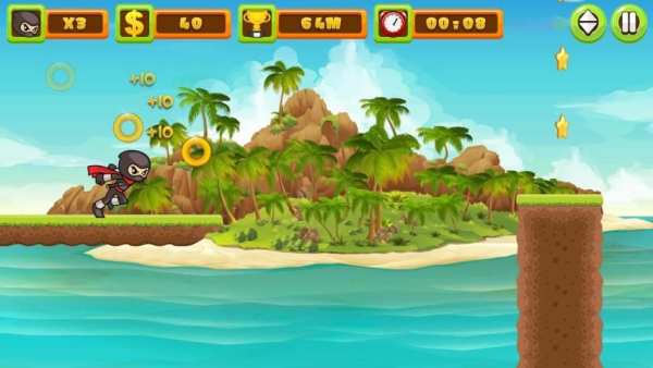Super Ninja Run screenshot 1