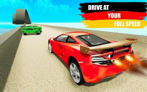 Impossible Car Racing Stunt screenshot 3