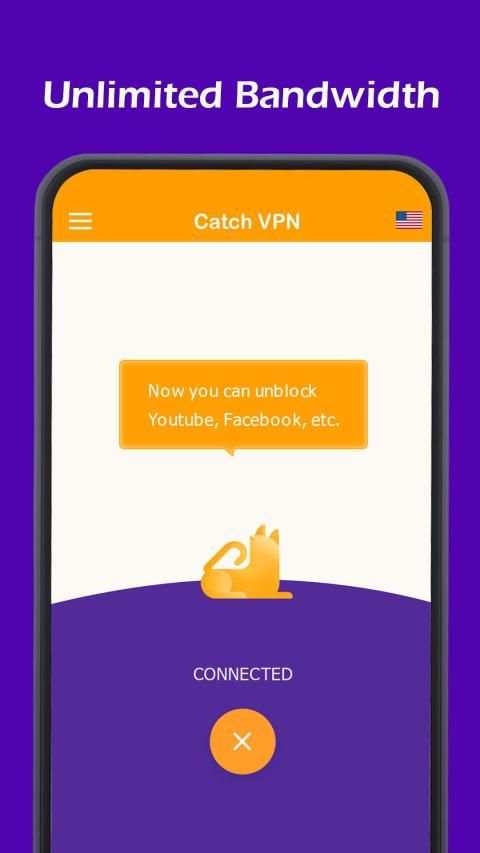 Catch VPN - Unlimited Free VPN & Fast Secure VPN screenshot 7