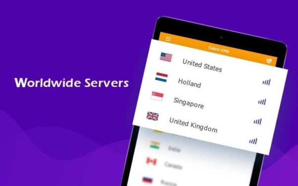 Catch VPN - Unlimited Free VPN & Fast Secure VPN screenshot 3