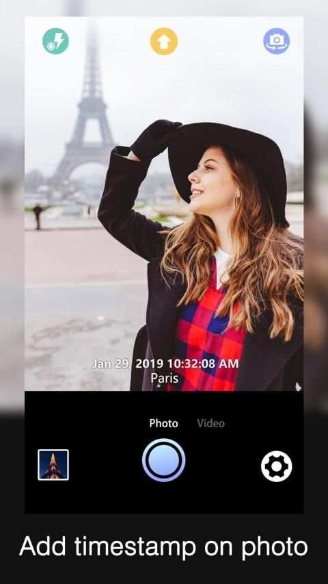 Date Stamp Camera New: Auto Add Timestamp on Photo स्क्रीनशॉट 5