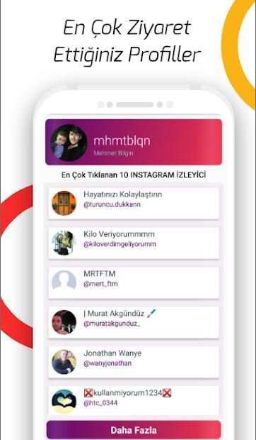 İnStalker+ Instagram Profilinize Bakanlar screenshot 3