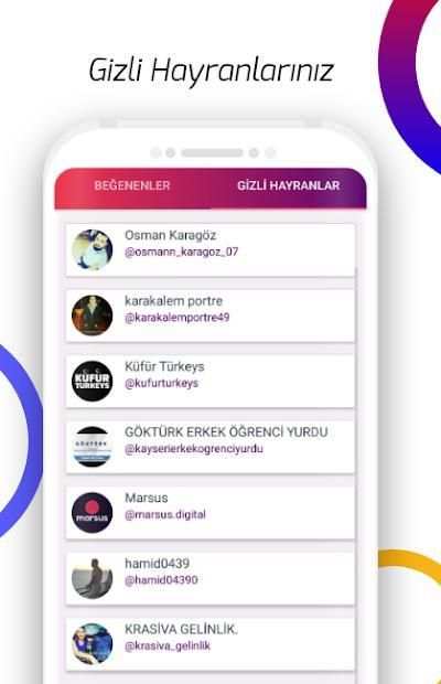 İnStalker+ Instagram Profilinize Bakanlar screenshot 1