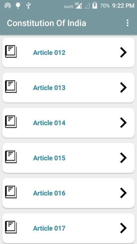 Constitution Of India screenshot 3