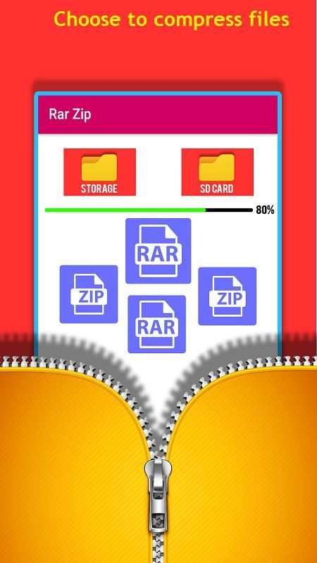 Zip - RAR screenshot 1