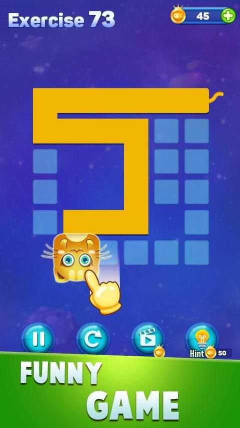 Cats: 1 Line - Fill - One Line Puzzle screenshot 3