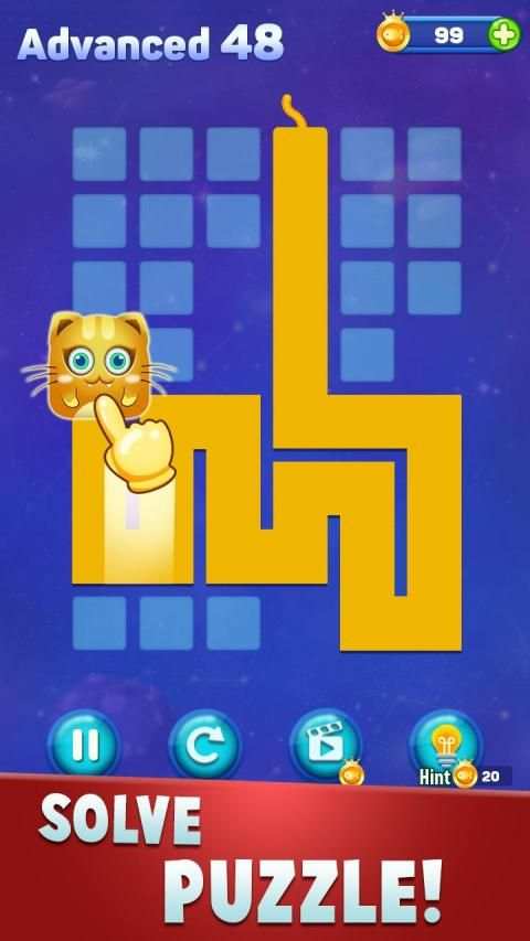 Cats: 1 Line - Fill - One Line Puzzle screenshot 6