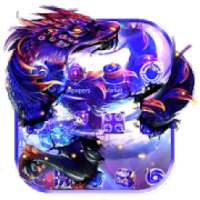 Dark Purple Dragon Theme on 9Apps