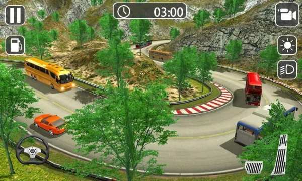 Manual Bus Racing - 3D Virtual Bus screenshot 3