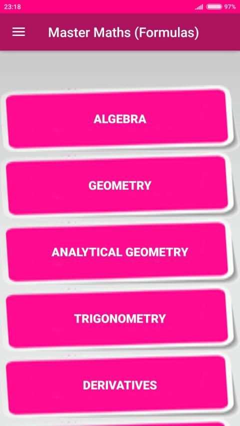 Master Maths (Formulas) | Offline Maths Formulas screenshot 6