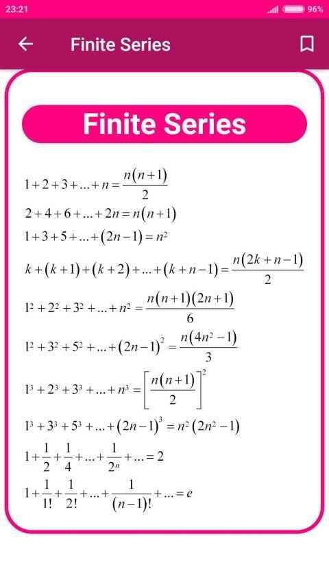 Master Maths (Formulas) | Offline Maths Formulas screenshot 2