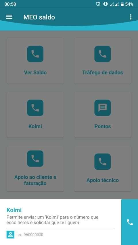 MEO Saldo screenshot 2