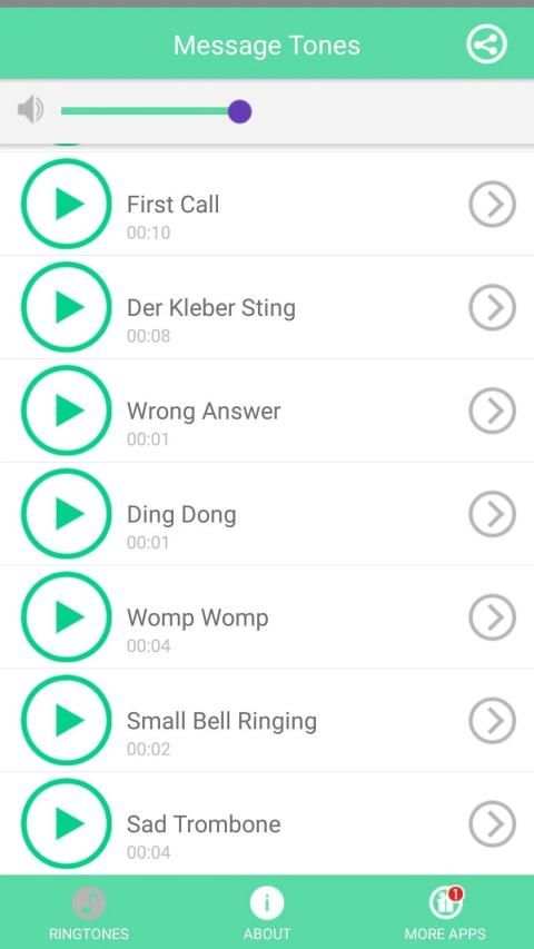 Message Tones screenshot 3