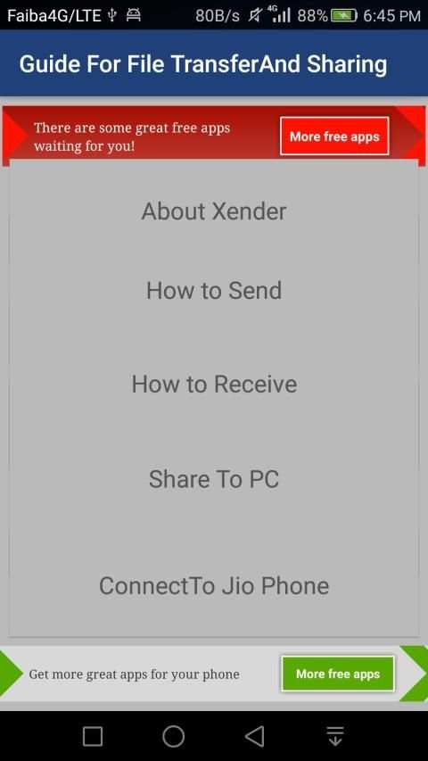 Guide For Xender-File Transfer And Share Tips screenshot 5