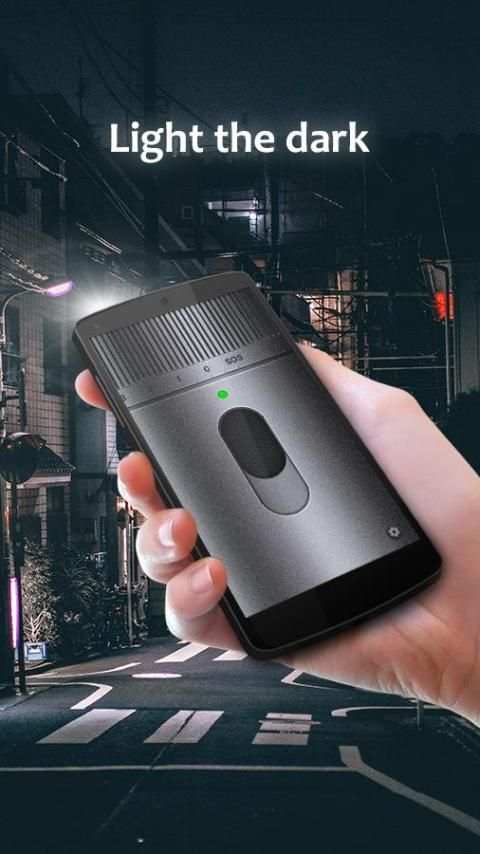 Flashlight Pro - Free flashlight app, screen flash स्क्रीनशॉट 1