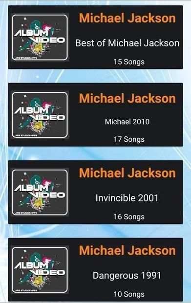 Michael Jackson Best Music Video screenshot 1