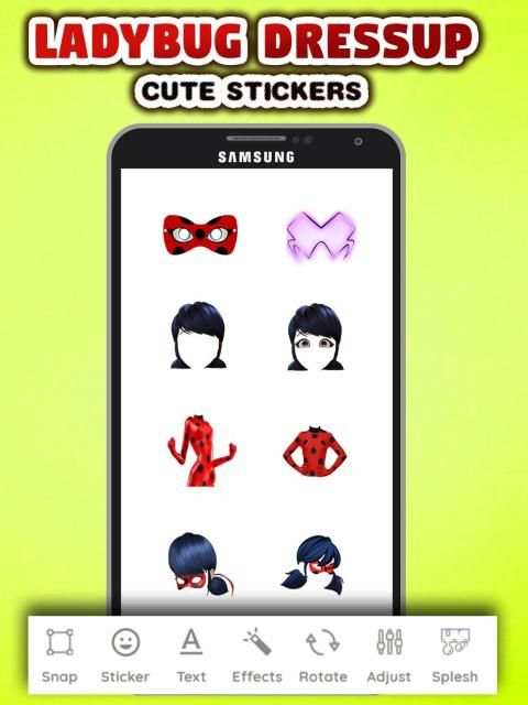 Ladybug Dress Up Masks Photo Editor screenshot 3