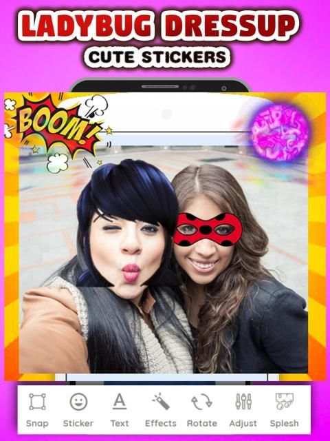 Ladybug Dress Up Masks Photo Editor screenshot 4