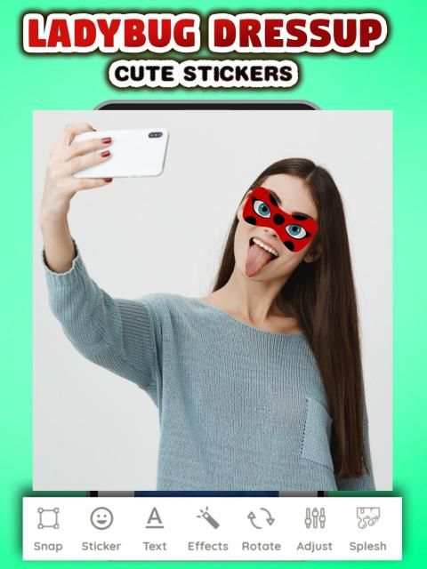 Ladybug Dress Up Masks Photo Editor screenshot 1