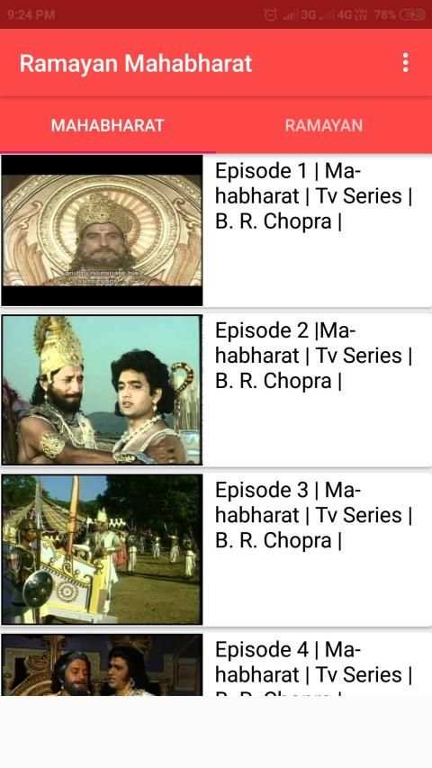 Ramayan, Mahabharat All Episode स्क्रीनशॉट 2