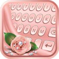 Rose Gold keyboard for phone 8