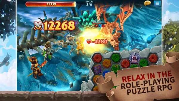 Forge of Glory: Match3 MMORPG & Action Puzzle Game screenshot 2
