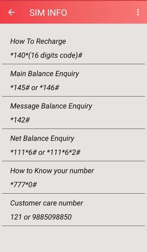 How to Know SIM Owner Details And All USSD Code screenshot 2