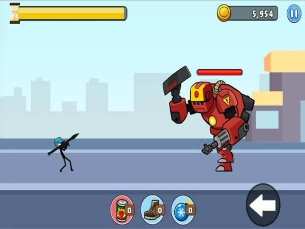 Stickman Soldier Backflip PRO screenshot 3