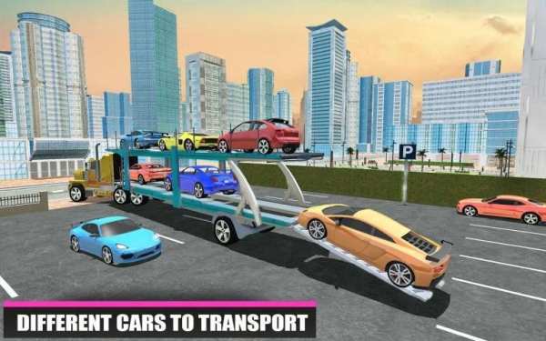 Car Transport Trailer Game - Car Transportation स्क्रीनशॉट 3