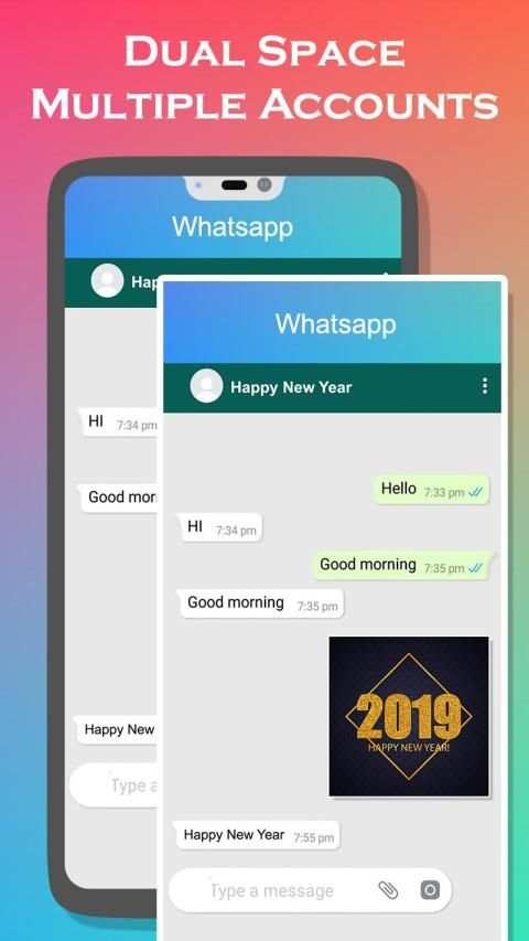 Dual Space - Dual App - Clone App Messenger 2 تصوير الشاشة