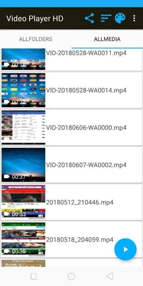 HD Video Player - All format Video player HD screenshot 2
