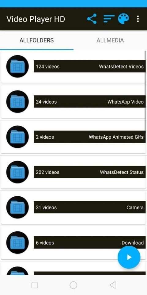 HD Video Player - All format Video player HD screenshot 1