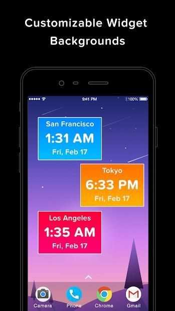 Digital WorldClock स्क्रीनशॉट 4