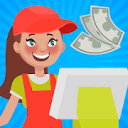 Supermarket Cashier - Cash Register & Money Game