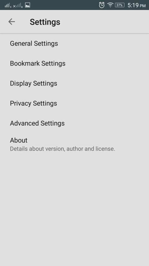 Mini Browser स्क्रीनशॉट 1