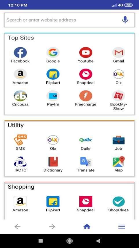 Now Browser - Fast & Safe Web Browser स्क्रीनशॉट 2