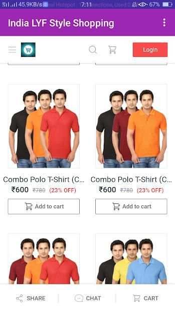 India LYF Shopping screenshot 2