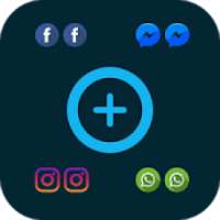 ikon Parallel Apps (Clone Apps) : Multiple Accounts