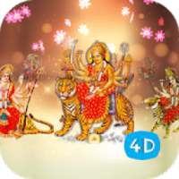 4D Maa Durga Live Wallpaper on 9Apps